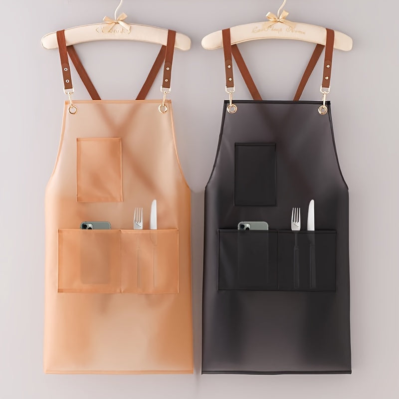 New Apron Waterproof And Oil-proof Strap