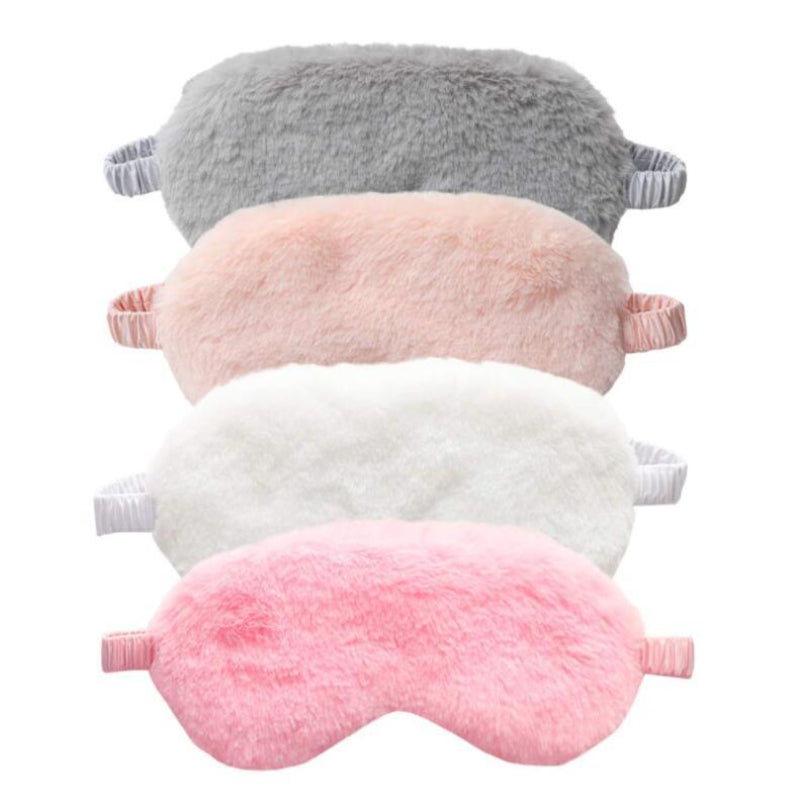 Sleeping Mask Sleeping Blindfold Soft Plush Eye Masks