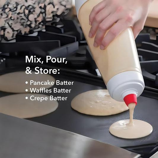 Pancake Batter Bottle Battler Mixer With Blender Ball