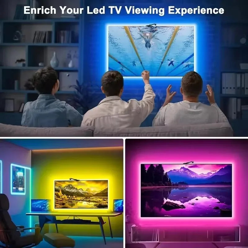 TV Ambient Backlight with AR Color Gamut Sensor App Control Music