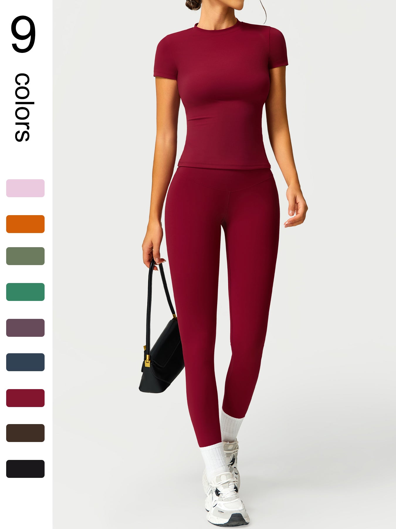 2PCS Yoga Suit Sports Set Women Quick-Drying Gym Set Women