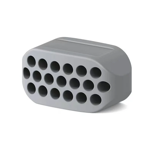 A pair of silicone Jaw Exerciser Tablet