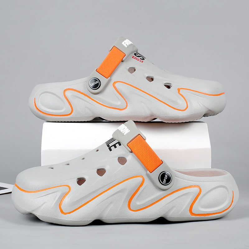 Men Sandals Slippers Outdoor Beach Comfortable Soft Clogs Design Mens
