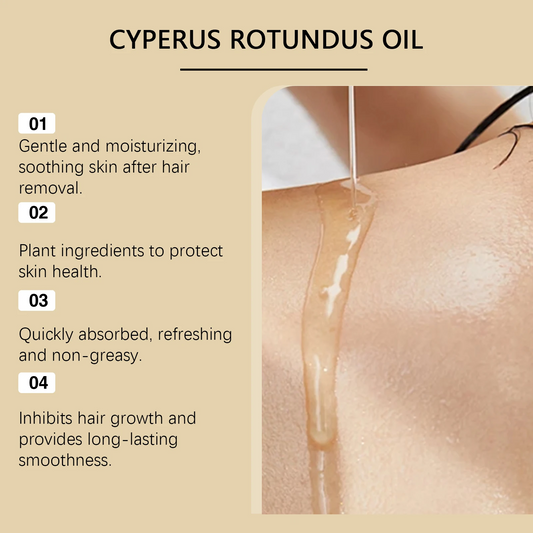 Pure Cyperus Rotundus Oil for Hair Removal