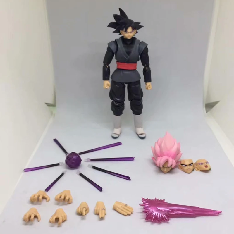 14cm Dragon Ball Black Goku Zamasu Anime Action Figure
