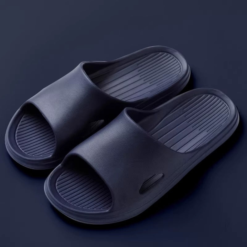 Men's Solid Color Casual Simple Slippers,