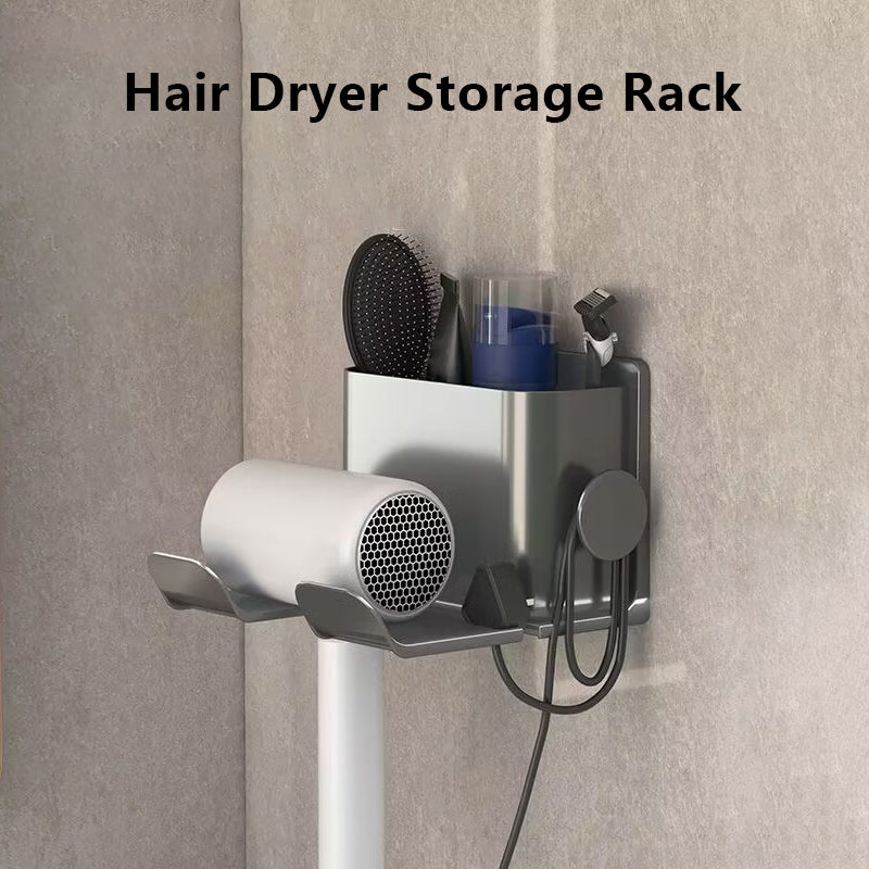 Hair Dryer Holder Wall Mounted Hair Straightener Dryer Hair Stand