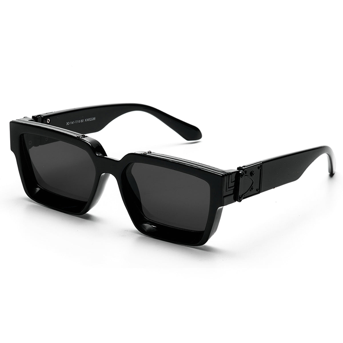 Retro Black Millionaire Shades Luxury Sunglasses