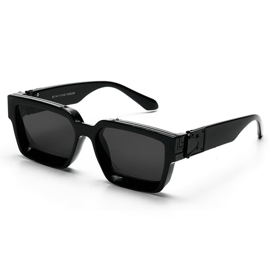 Retro Black Millionaire Shades Luxury Sunglasses