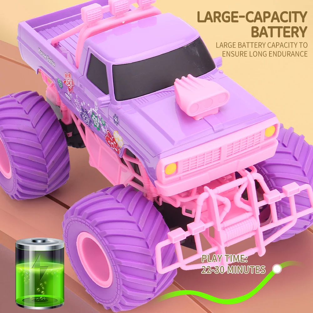 JJRC Barbie RC Car Pink Pickup Truck