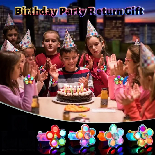 5/PCS Luminous Bracelet Sensory Toys Stress Relief Spinner Fidget Toys