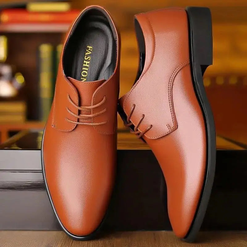 New Style Business Formal Men's Leather Shoes Casual