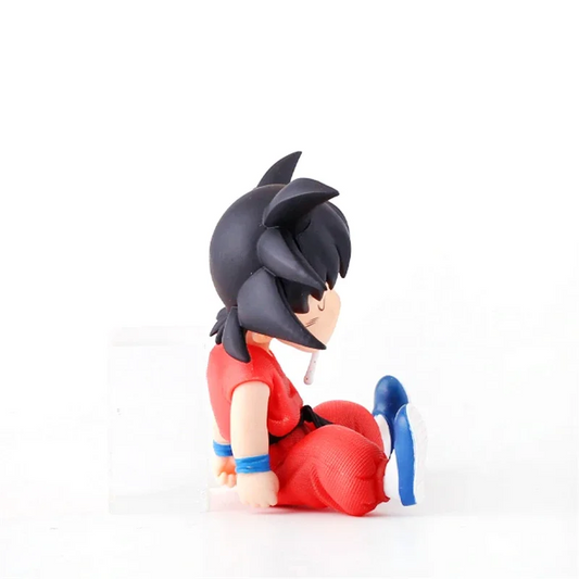 10cm Dragon Ball Anime Figure Son Goku Super Saiyan Q
