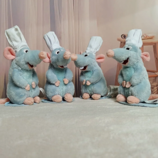 15CM Can Stand Disney Ratatouille Hairband Hairpin Plush