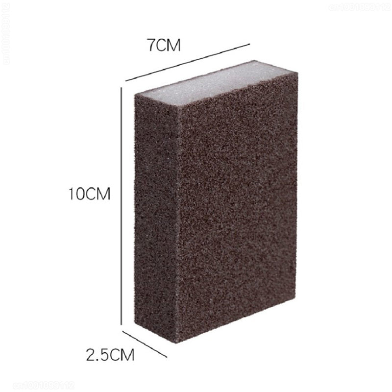 Magic Sponge Eraser Carborundum Removing Rust Cleaning Brush