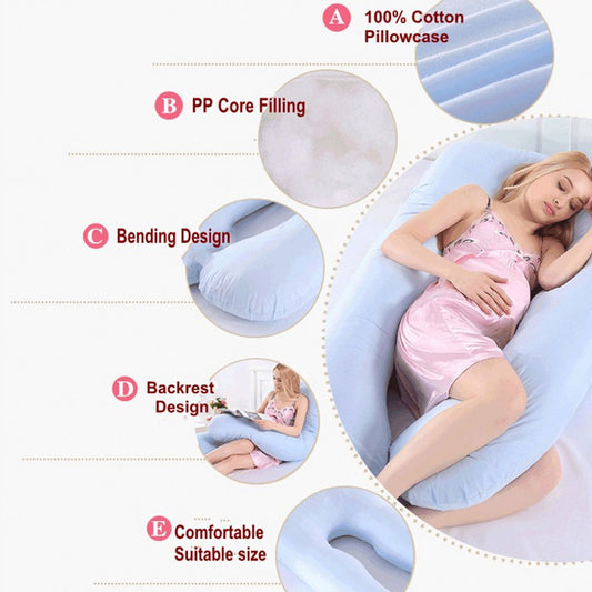 Pregnancy Pillow 130*70cm Sleeping Waist Pillow