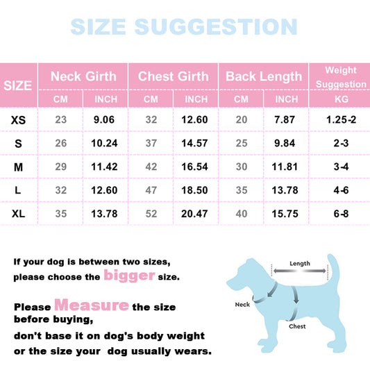 Winter Puppy Clothes Fleece Warm Dog Vest French Bulldog