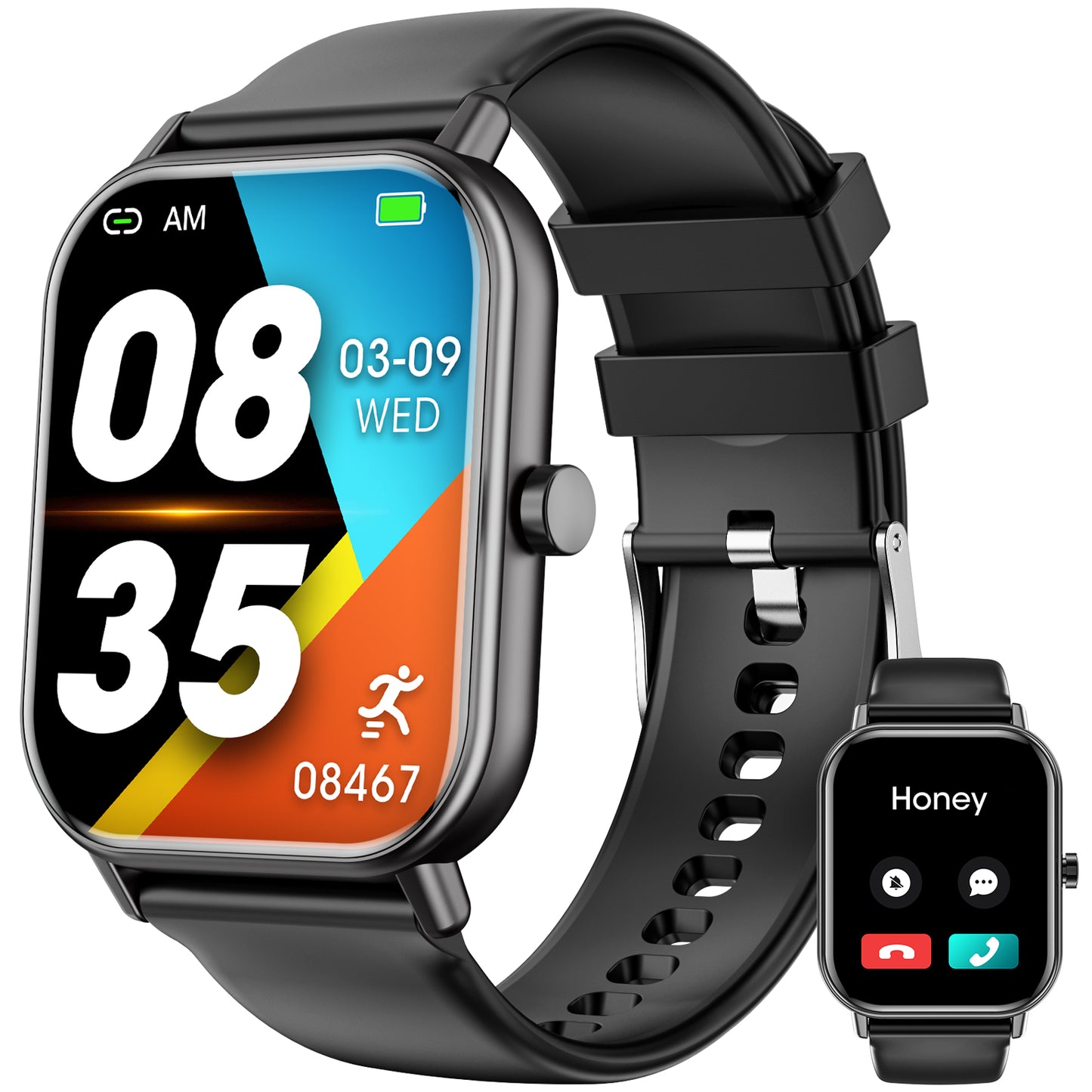 2025 Smartwatch, 1.85 High-Definition Large Screen, Men'S Ip68