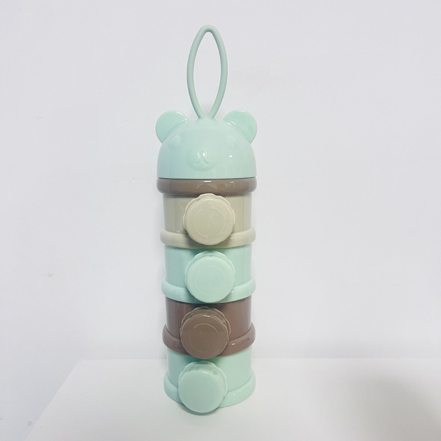 4Layer Bear Style Portable Milk Powder Box