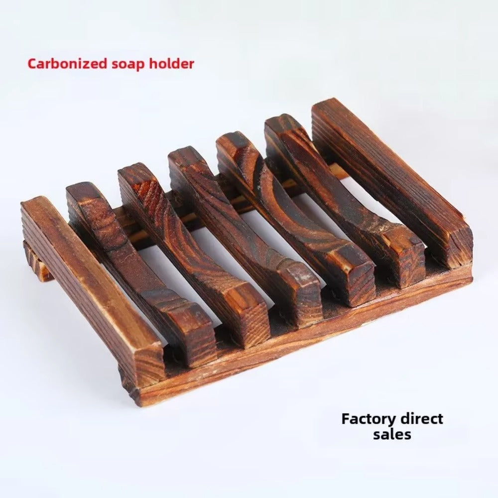 Soap Box Natural Bamboo Dishes Bath Soap Holder