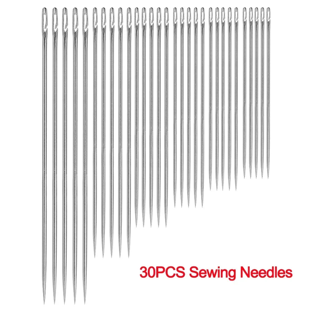 Side Hole Blind Sewing Needles Stainless Steel