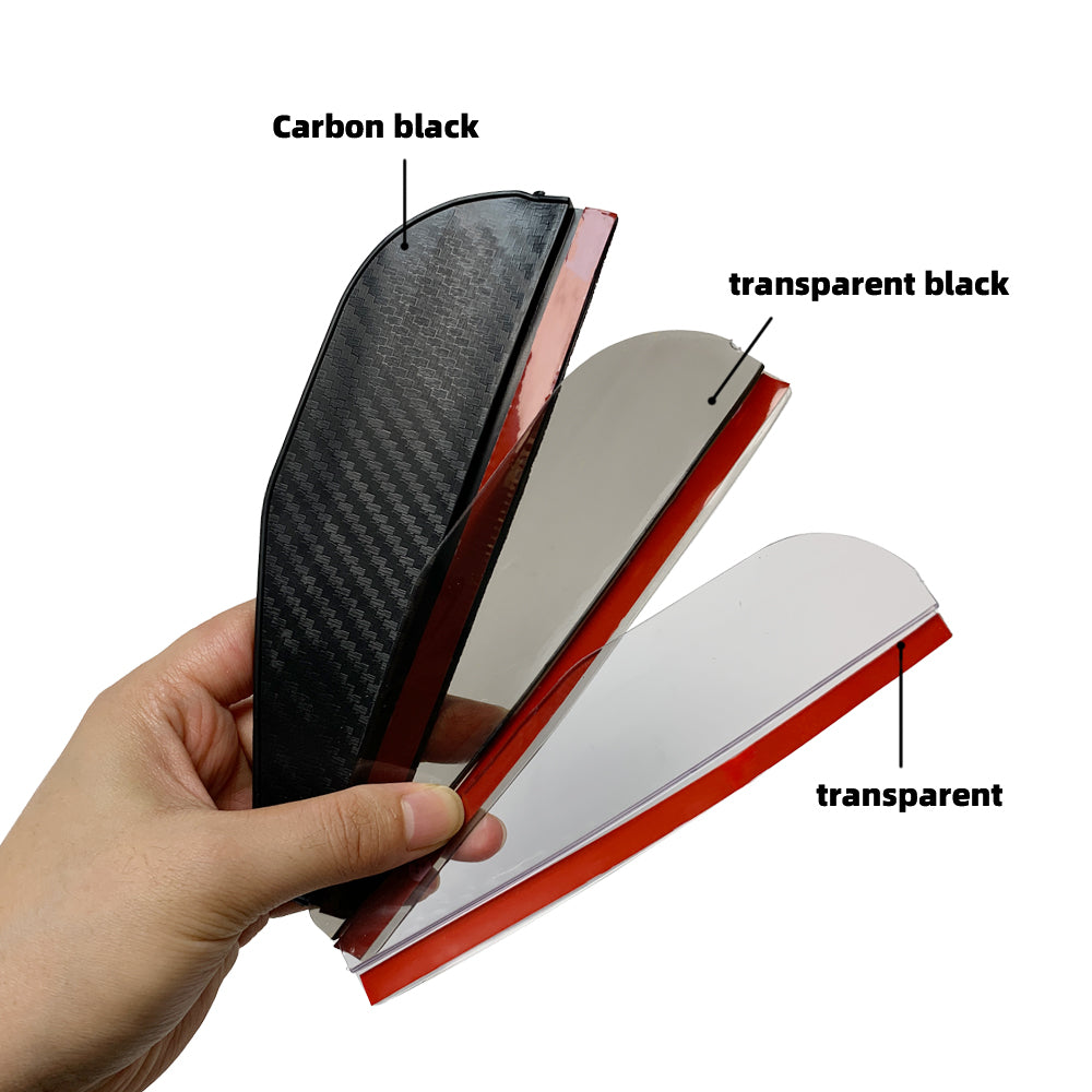 2PCS Car Rearview Mirror Rain Eyebrow Carbon Fiber