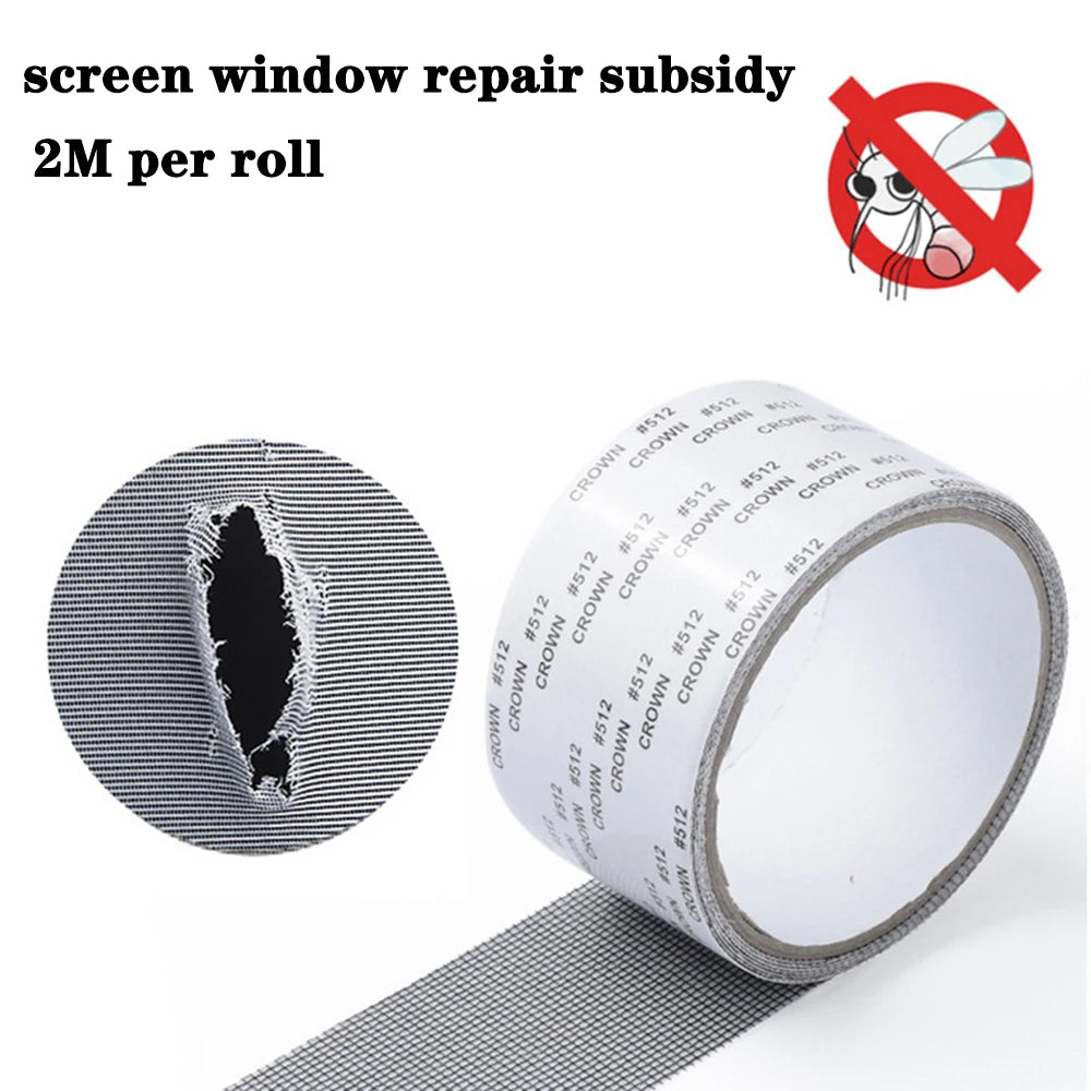 Easy-to-Apply Waterproof Window Screen Repair Tape