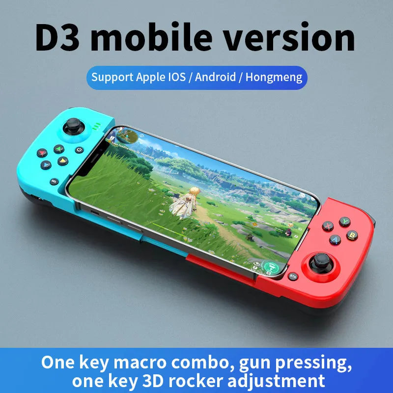 D3 Wireless Stretchable Game Controller Bluetooth 5.0 Mobile Phone Gamepad