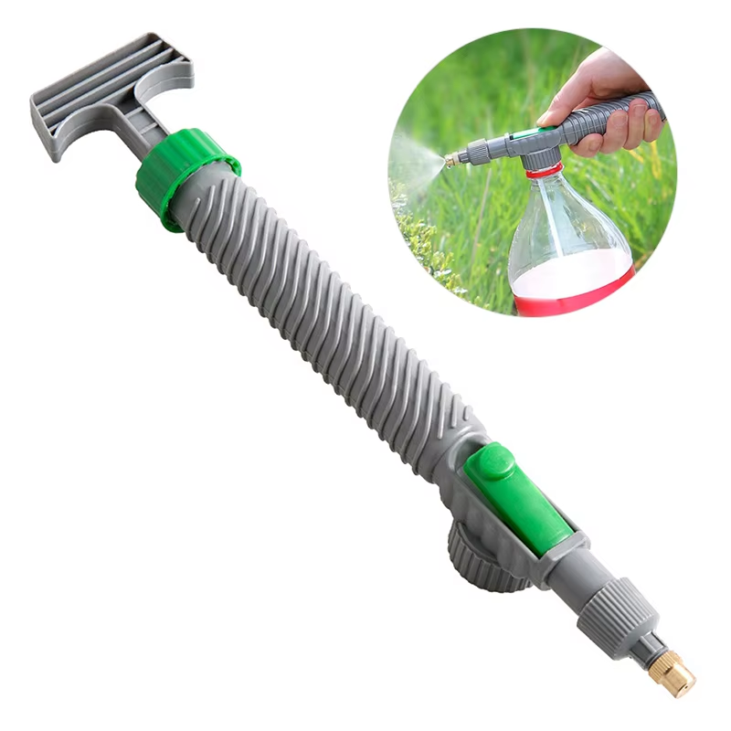 High Pressure Air Pump Manual Sprayer Adjustable Drink Bottle