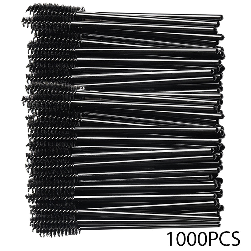 500/1000PCS Eyelashes Brushes Set Wholesaler Disposable Lash Mascara Brush