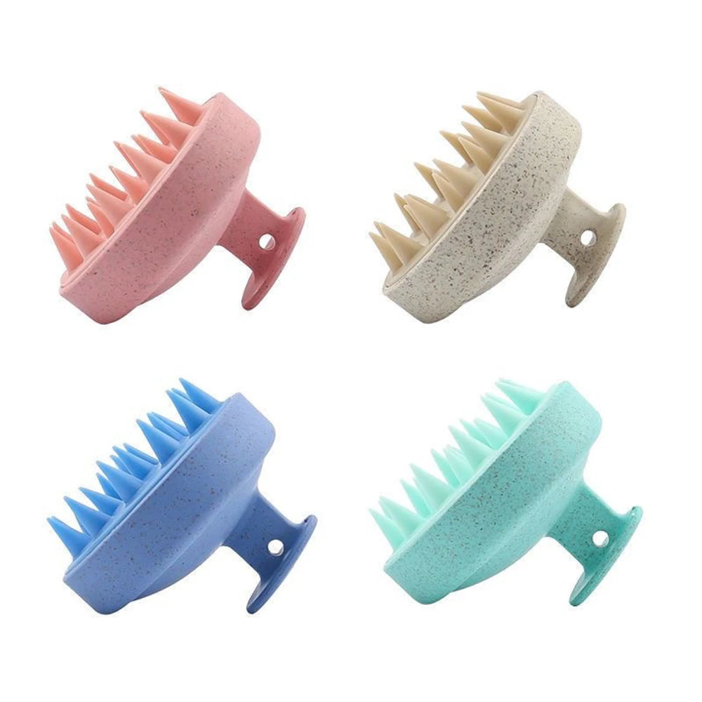 Silicone Shampoo Brush Body Massage Brush