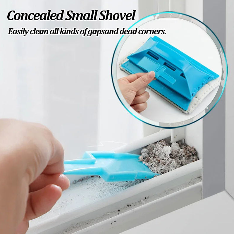 Window Groove Cleaning Brush Foldable