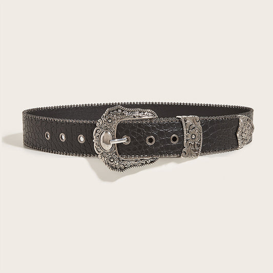 Unisex Jeans Belt Goth Y2k Designer Belts