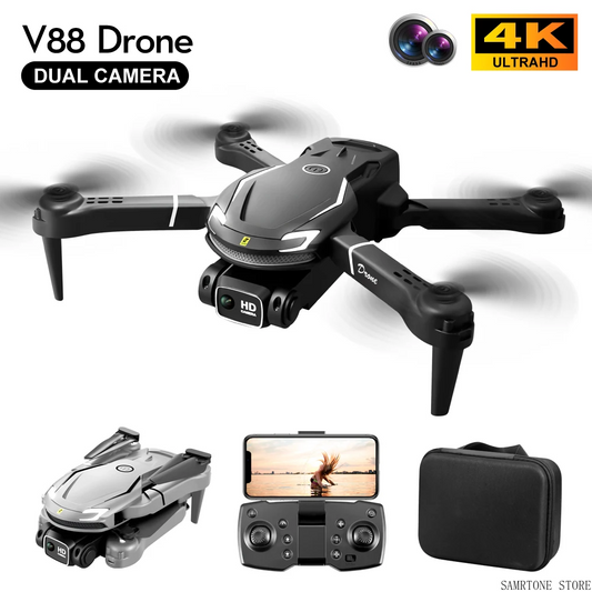 New Drones with Camera Hd 4k V88 Optical Gyroscope