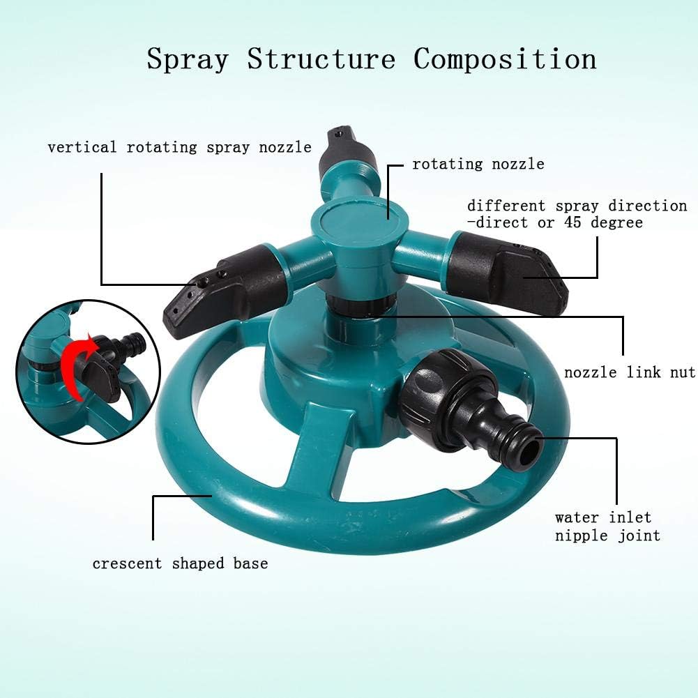 Sprinkler Nozzle 360 Degree Automatic Rotating Water Spray
