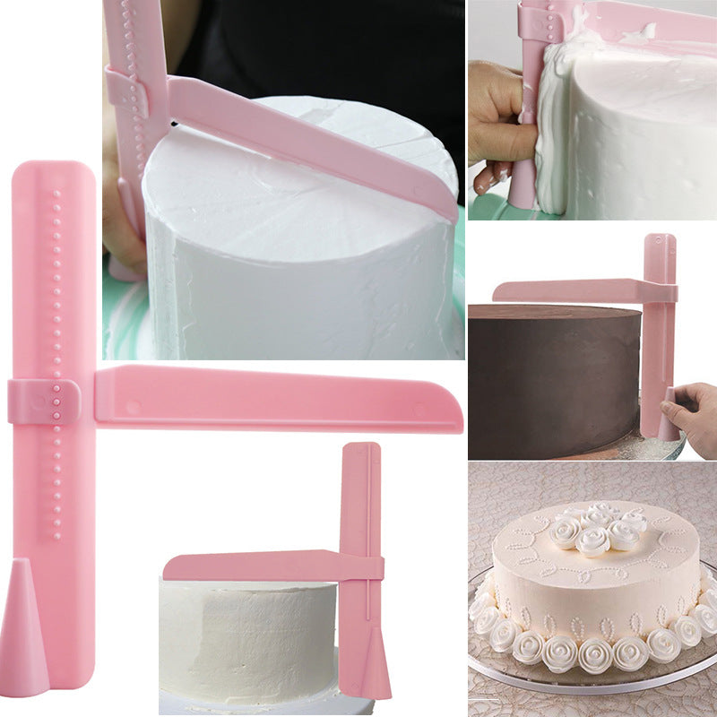 Cake Scraper Smoother Adjustable Fondant Spatulas Cake Edge