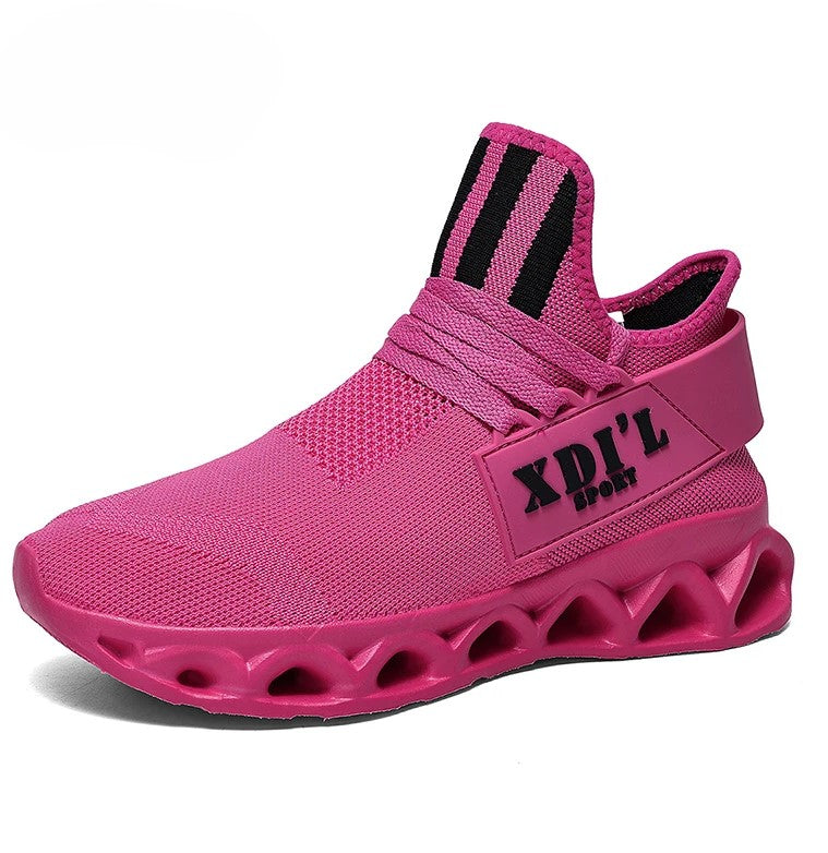 Men's Black Sneakers Wear Resistant Non Slip Breathable Sports Shoes