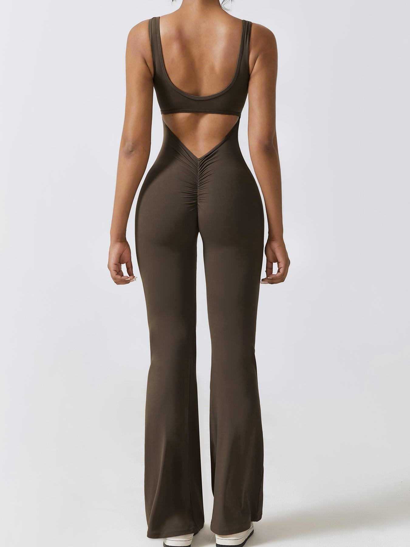 Women Bodysuits Fitness Sports Solid color high-intensity tight