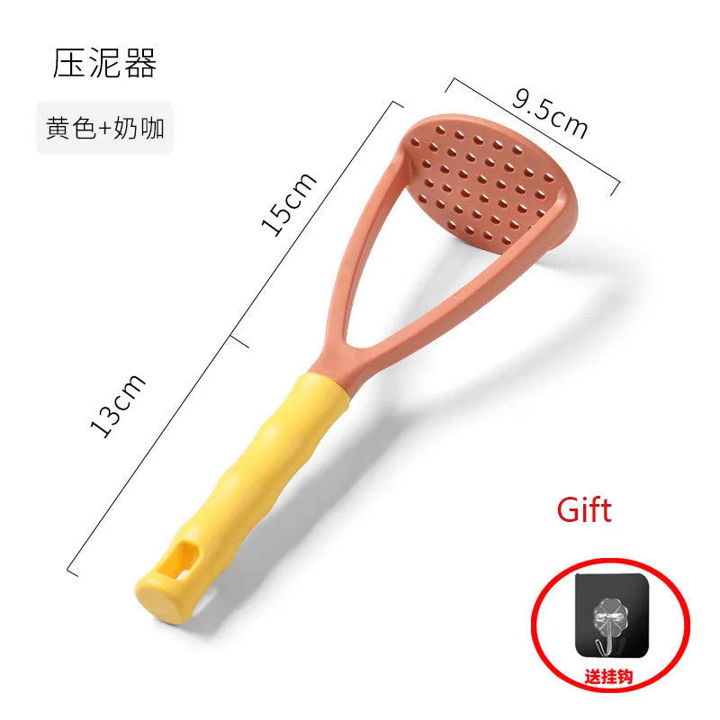 1pc Kitchen PP Pressed Potato Masher Ricer