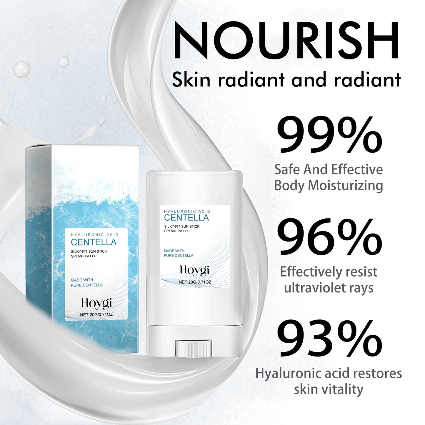 Hyaluronic Acid Sunscreen Anti Sun Solar UV Protection