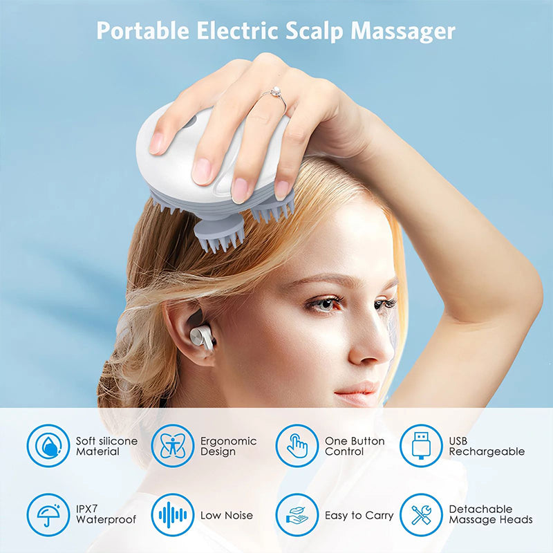 Deep Scalp Massager Head Cleaning Massager