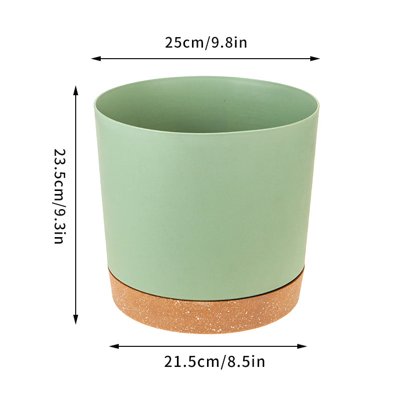 Plant Pot Circular Large Flowerpot Plastic