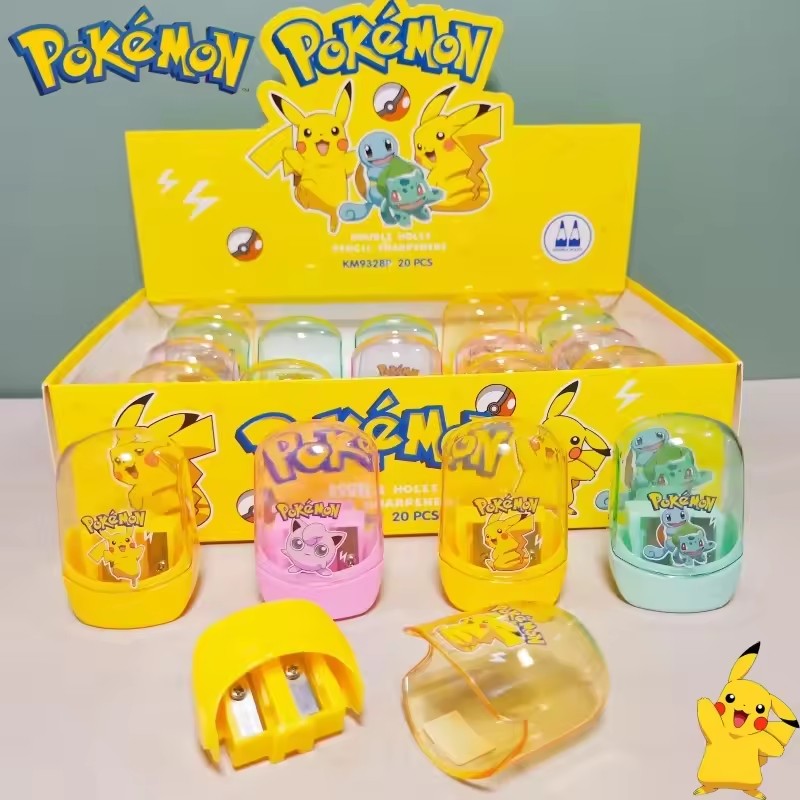 Pokemon Pikachu Pencil Sharpener Eraser