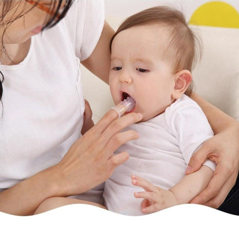 Soft Finger Toothbrush Baby Kid Oral Cleaning Teeth