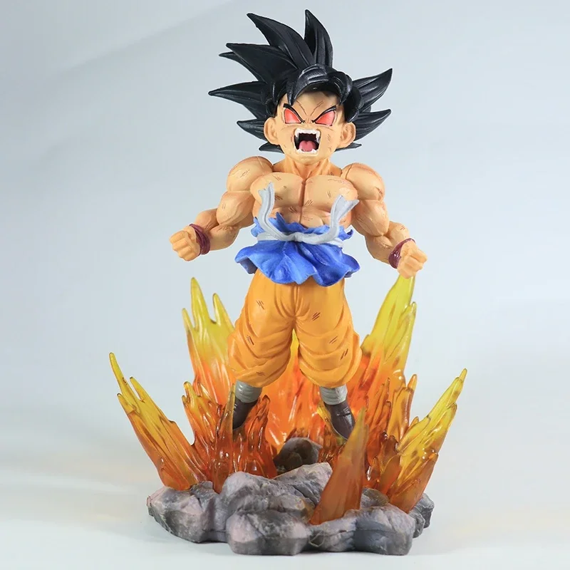 BANDAI 19cm Dragon Ball SHK Kai Ape Series NO.2 Glow Black Hair