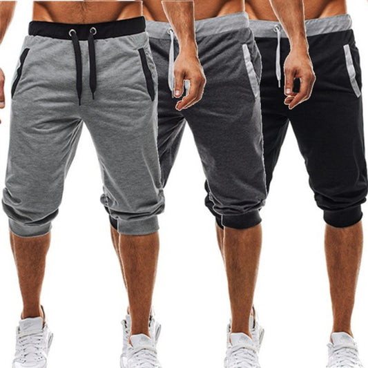 2024 New Mens cross-border sports pants men's casual jogging shorts
