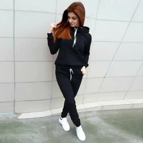 Women Fashion Casual Sweatshirt Ladies Sweat Suit
