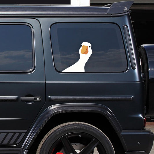 Weatherproof Vinyl Duck Decal - Add Charm to Your Car or Truck
