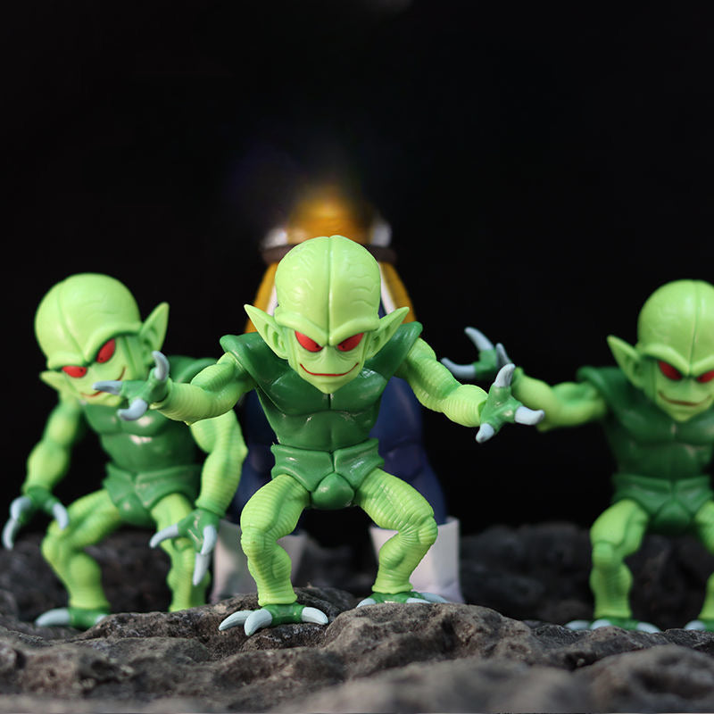 9CM Dragon Ball Z Figure E Prize grower Saibaiman PVC Action Figures
