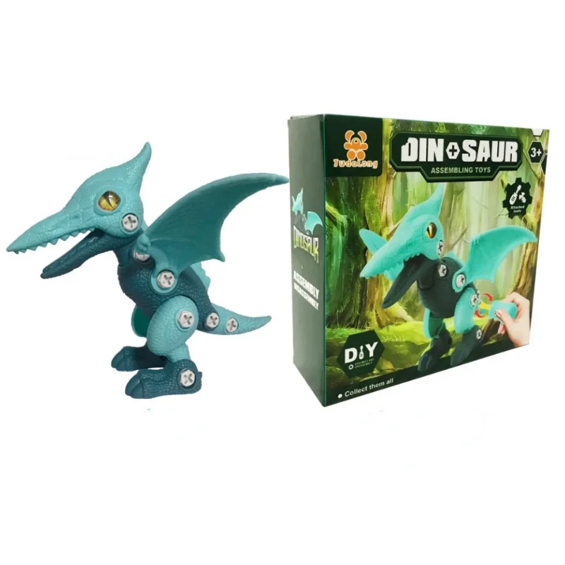 Bricks Toys Dinosaur Assemble Toy Develop Hand On Ability Educational